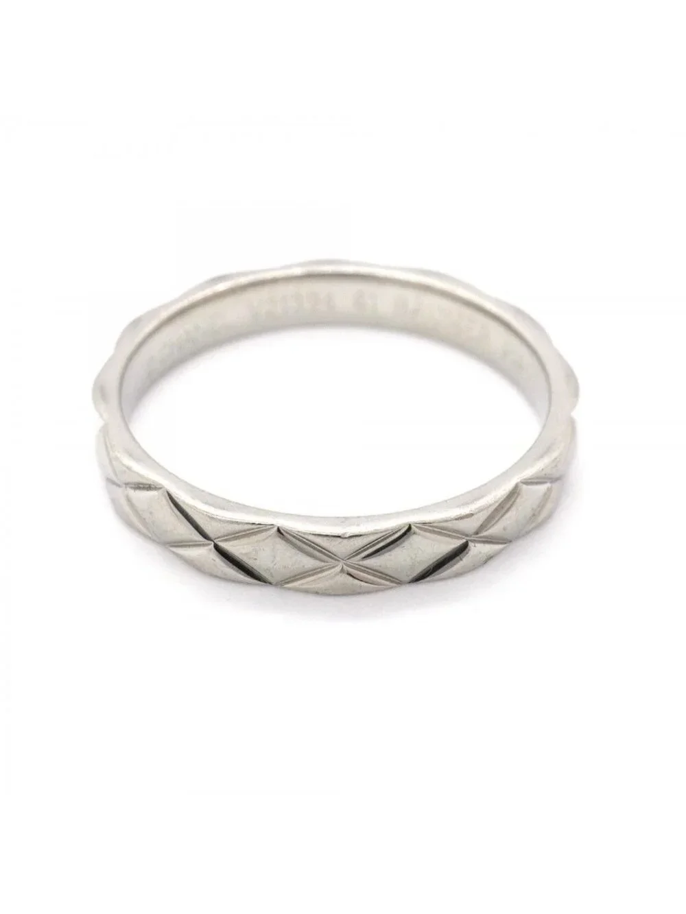 CHANEL ring matelasse